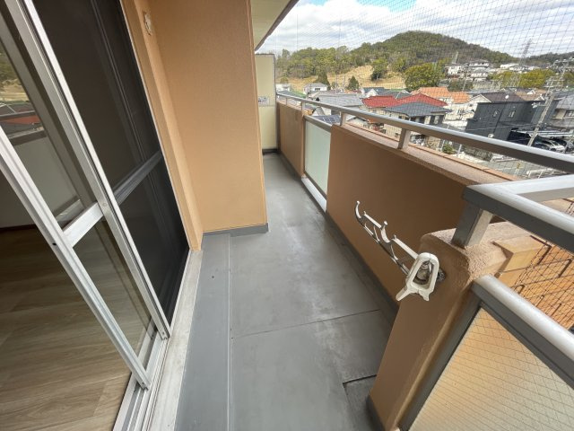 ブエナビスタ姫路青山ウエストのバルコニー