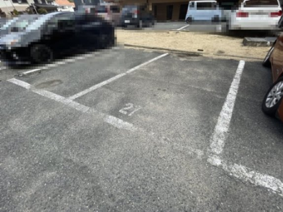 ブエナビスタ姫路青山ウエストの駐車場