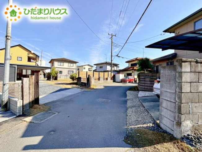 【前面道路含む現地写真】 | 水戸市姫子1丁目　新築戸建 | 閑静な住宅地で叶える静かな暮らし(^^)/