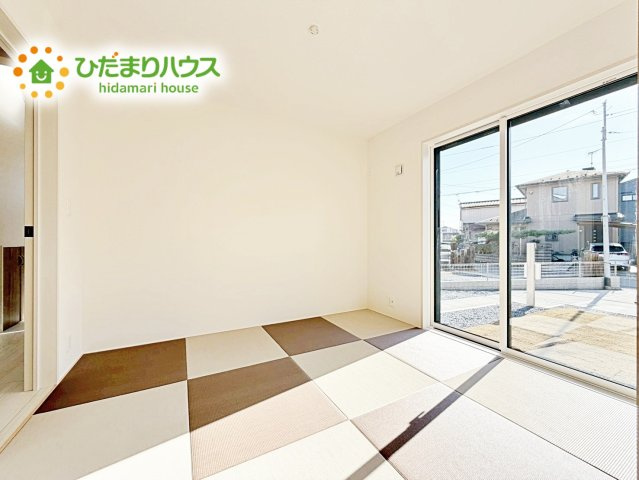 【和室】 | 水戸市姫子1丁目　新築戸建 | 赤ちゃんスペースや客間など、多彩な用途で使用できる和室☆