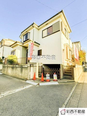 所沢市和ケ原2丁目中古戸建の前面道路含む現地写真