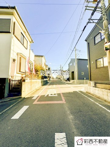 所沢市和ケ原2丁目中古戸建の前面道路含む現地写真
