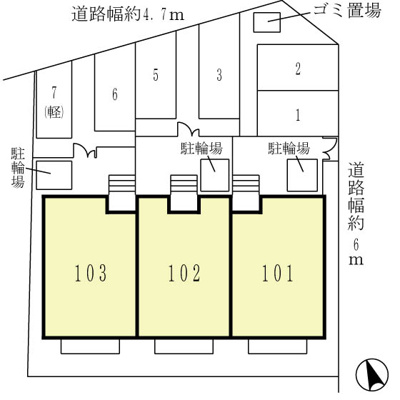 【区画図】 | シティパルＳ