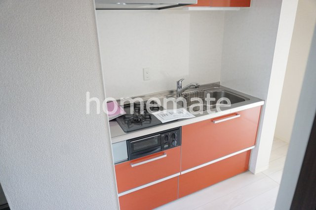 熊本市中央区本荘２丁目のアパートのキッチン