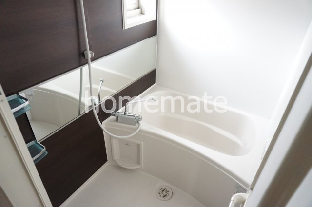 熊本市中央区本荘２丁目のアパートの浴室