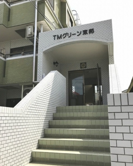 TMグリーン東邦　TVドアフォン　駐輪場無料　バルコニーのエントランス