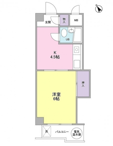 TMグリーン東邦　TVドアフォン　駐輪場無料　バルコニー