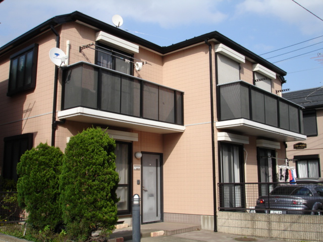 府中市白糸台６丁目のアパートの外観