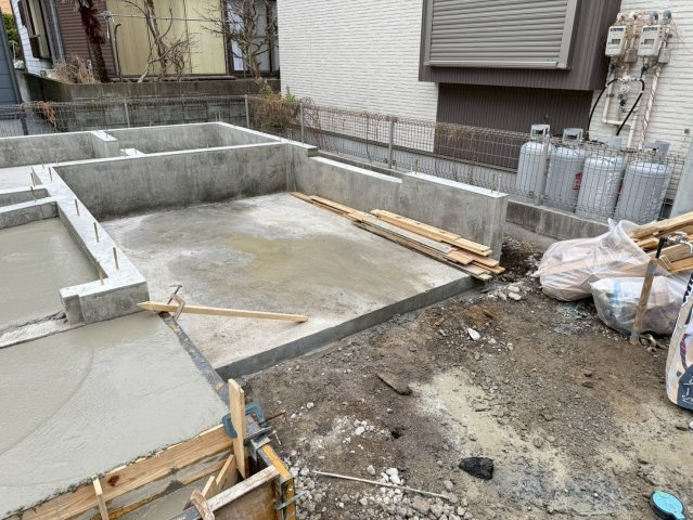 川口市新堀町　新築一戸建て　A号棟の駐車場|駐車場です