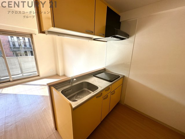 2口コンロ付きです