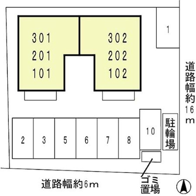 【区画図】 | ファミールコート