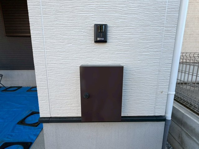 川口市八幡木7期　新築一戸建て　1号棟の防犯設備|モニター付きインターホン