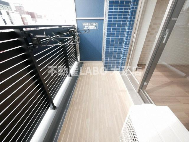 プレサンス難波インフィニティのバルコニー