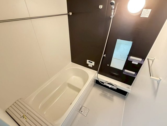 川口市八幡木7期　新築一戸建て　2号棟の浴室|お風呂で日々の疲れを落としましょう