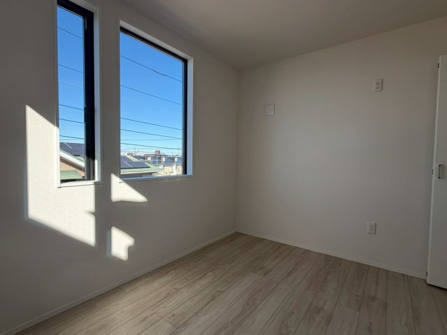 川口市八幡木7期　新築一戸建て　2号棟の子供部屋|子供部屋としても使い勝手の良いお部屋です