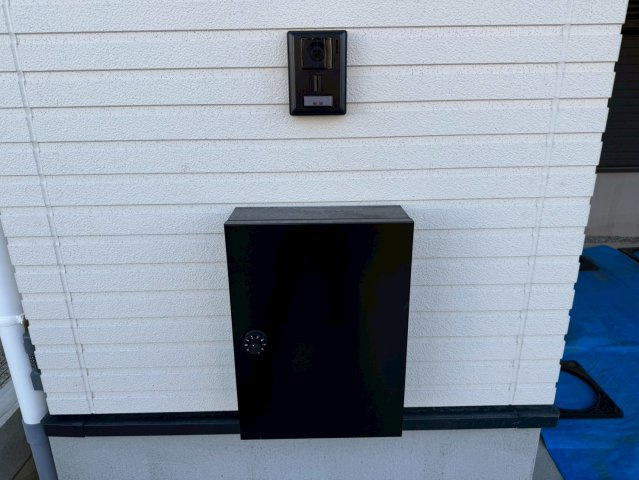 川口市八幡木7期　新築一戸建て　2号棟の防犯設備|モニター付きインターホン