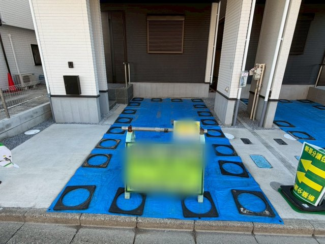 川口市八幡木7期　新築一戸建て　2号棟の駐車場|カースペースがあります