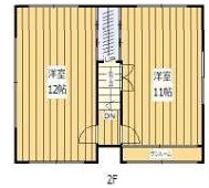 大阪市福島区大開３丁目　店舗事務所の間取り