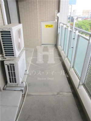 【バルコニー】 | ルクレ川口ウエスト | 別号室参考写真です