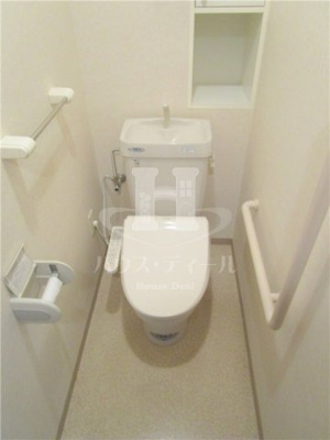 【トイレ】 | ルクレ川口ウエスト | 別号室参考写真です