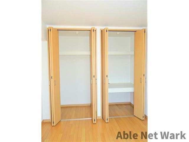 レスポワールA棟の収納|十分な収納スペースがあります