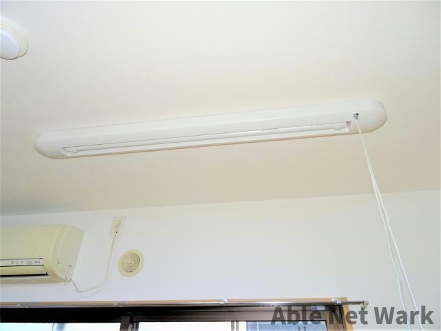 レスポワールA棟の設備|室内物干し