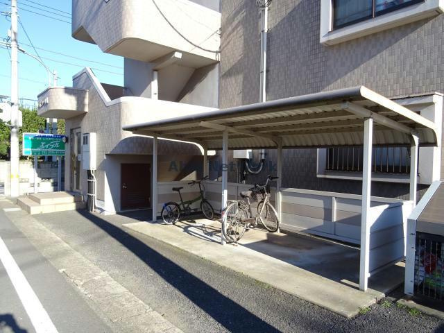 レスポワールA棟のその他共用部分|駐輪場