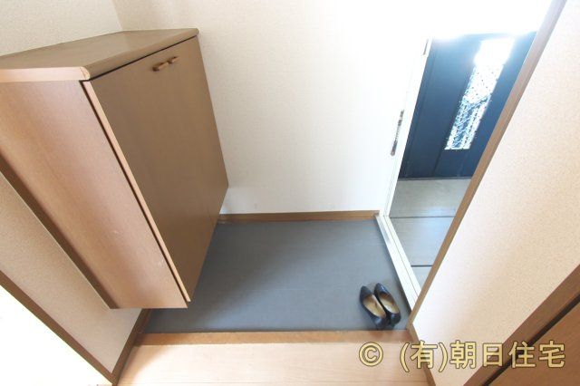 SKハイツⅡの玄関