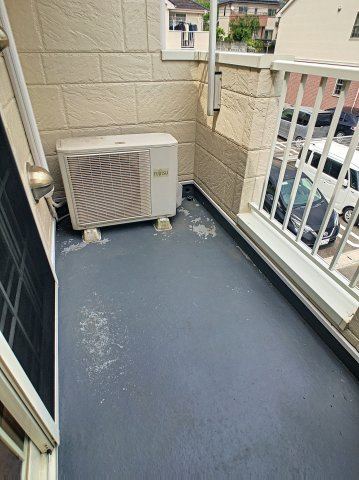 ホルティパークＡのバルコニー