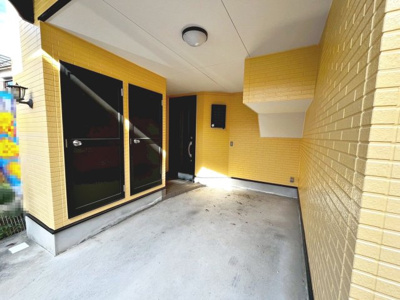【収納】 | 北野田　中古戸建 | 季節物や趣味の道具等の収納にも重宝なガレージ内収納♪