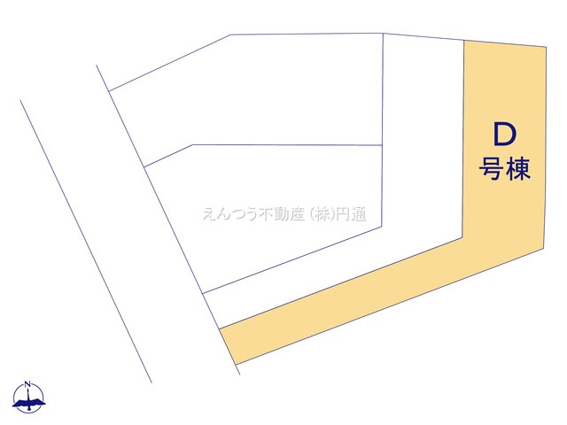 ハートフルタウン旭前町2期の区画図