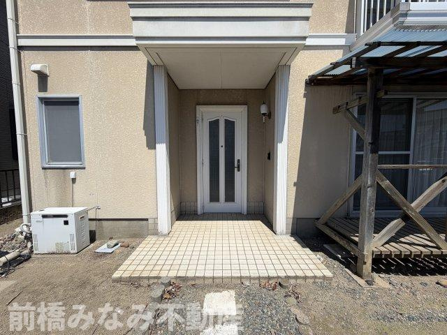 【中古】前橋市下大島町　２LDKの玄関|毎日通る玄関はこちらです