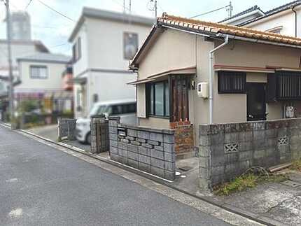 広島市佐伯区八幡３丁目の前面道路含む現地写真