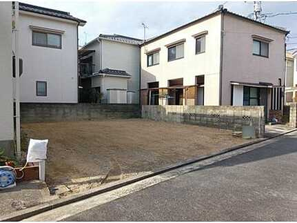 広島市佐伯区八幡３丁目の前面道路含む現地写真
