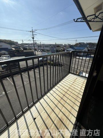 メゾン大樹Ａのバルコニー