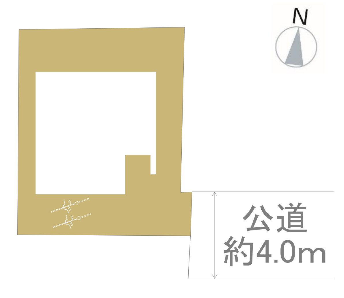 横浜市都筑区東山田町 新築戸建て【仲介手数料無料】の区画図