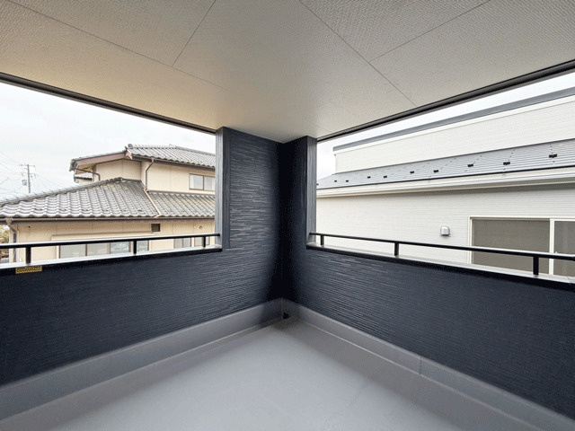 利府町加瀬Ⅱ　のバルコニー