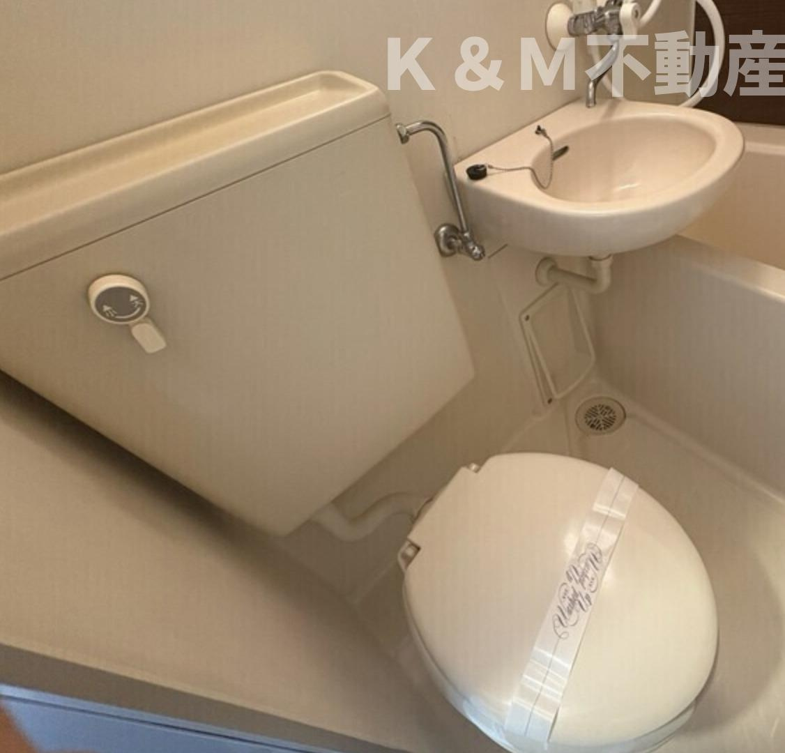 クレセントコート柏 Aのトイレ|落ち着いたトイレです