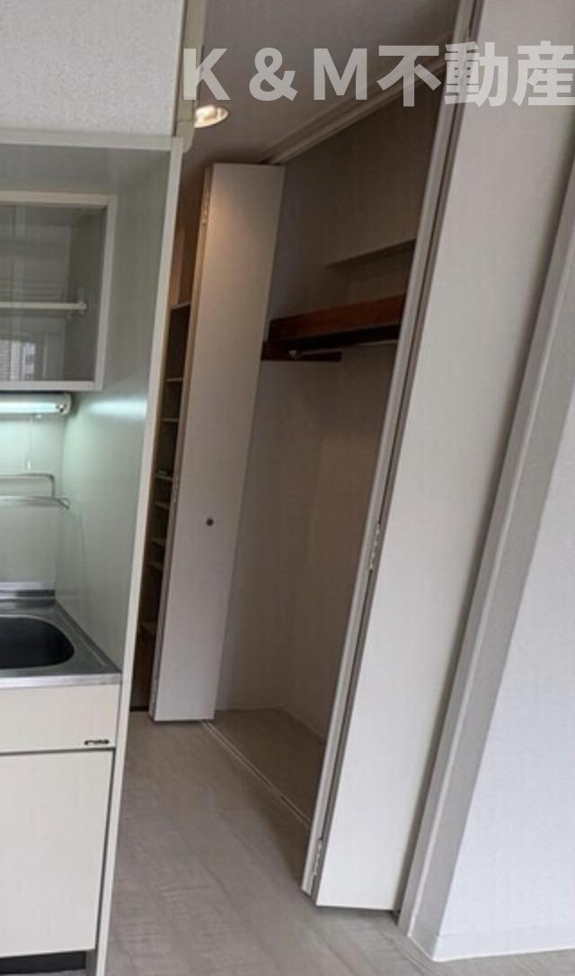 クレセントコート柏 Aの収納|小物を収納するのに便利です