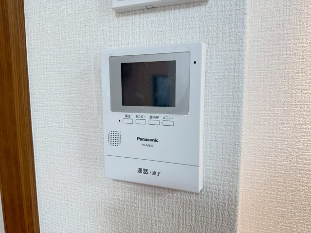 川口市三ツ和3丁目　新築一戸建て　1号棟のセキュリティ|モニター付きインターホン