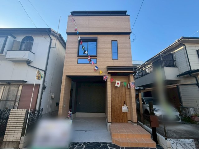 川口市三ツ和3丁目　新築一戸建て　1号棟の外観|外観です