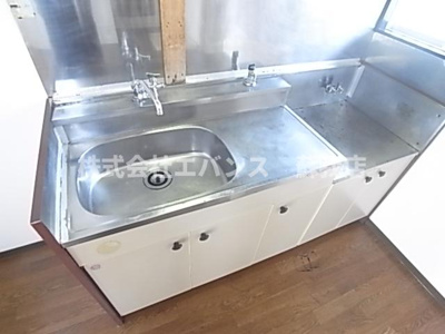 【キッチン】 | タウニー浜野B | キッチンです