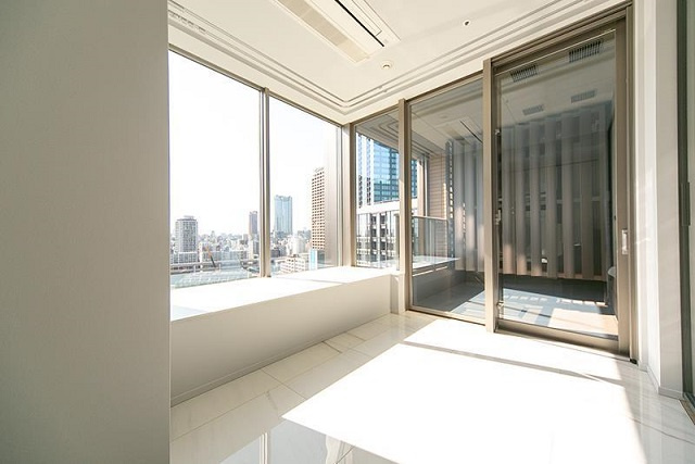 港区三田１丁目の賃貸マンションのその他|サンルーム
