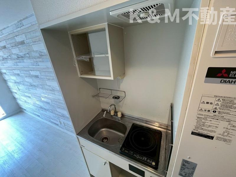 クレセントコート柏 Bのキッチン|キッチンです