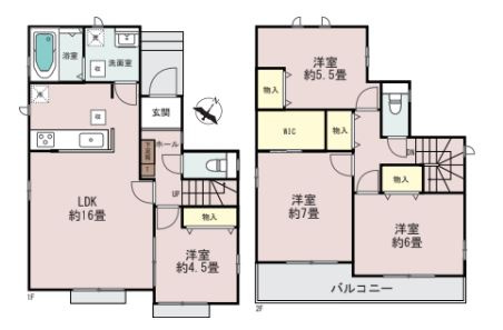 【間取り】 | 陽の光をたっぷりと浴びながら気持ち良く生活が出来ます。夢のマイホーム、夢ではなく実現出来ます！見学・ご相談等、お気軽にご連絡下さい。
