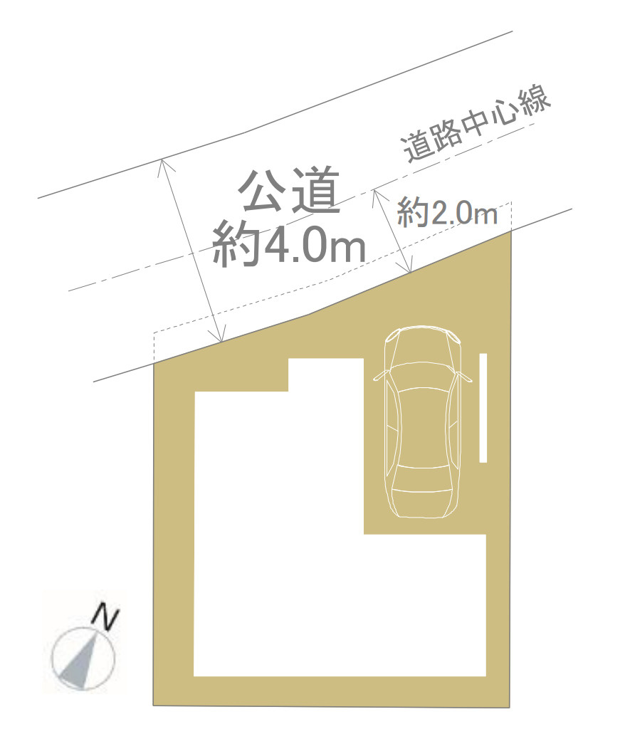 横浜市港北区篠原西町 新築戸建て【仲介手数料無料】の区画図