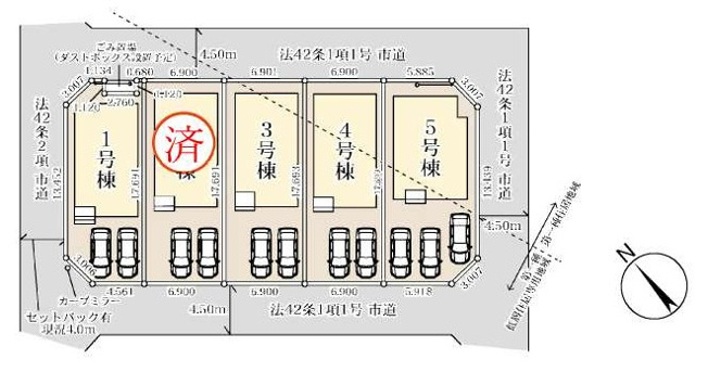 【区画図】 | 西区佐知川第二