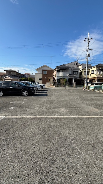 太陽ハイツモータープールの駐車場