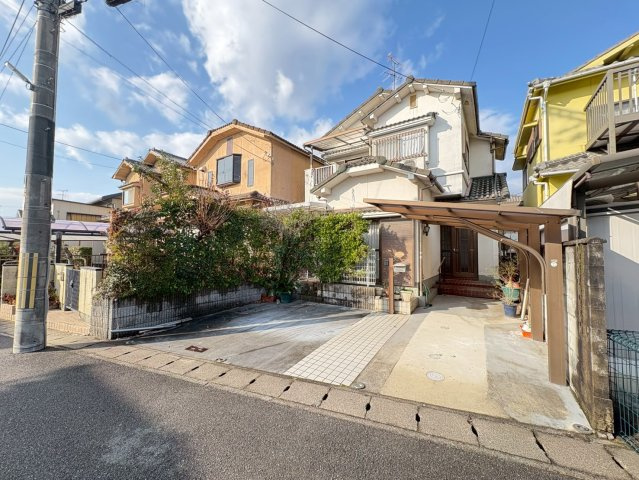 敷地約３７坪の整形地☆間口広々７.８ｍ☆閑静な住宅地☆駐車２台可能☆宇治市木幡南山の外観|外観