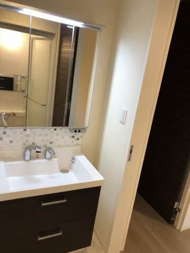 グランデ三木の洗面所